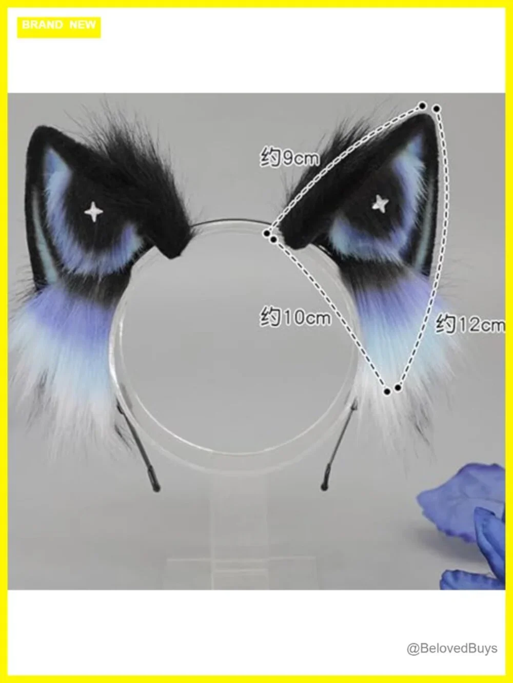 Furry Cat Ear Headband Cosplay Party Hair Accessory